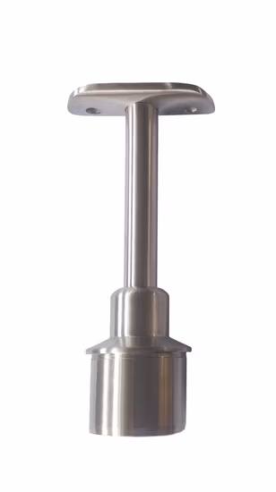 Stainless Steel Glass Handrail Fitting, Glass Stairs Connector Support Fitting