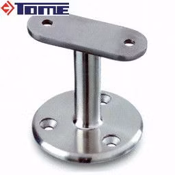 Stainless Steel Glass Handrail Fitting, Glass Stairs Connector Support Fitting