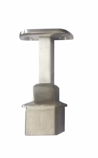 Stainless Steel Glass Handrail Fitting, Glass Stairs Connector Support Fitting