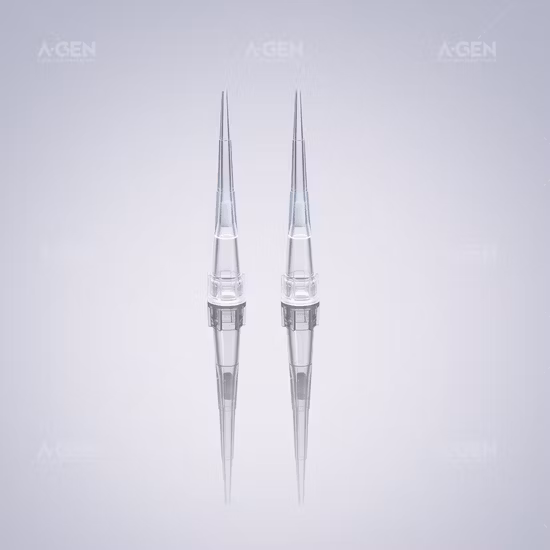 Fabrication en gros de pointes de filtre de pipette électronique mécanique de nature robotique de laboratoire avec barrière contre les aérosols pour le laboratoire Eppendorf