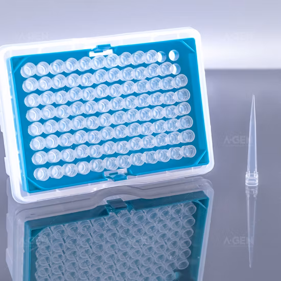 Consommables de laboratoire Embouts de pipettes de transfert stérilisés compatibles avec diverses pipettes Agilent/Beckman/Hamilton/Tecan/PerkinElmer/Olympus/Rainin/Zymark/Cybi/HlTACHl