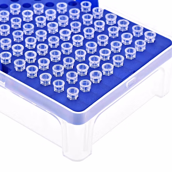 Embout de pipette à filtre stérile dans un emballage en boîte 1000UL